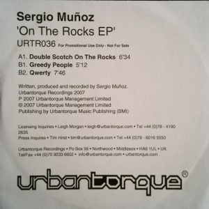 Sergio Muñoz - On The Rocks EP