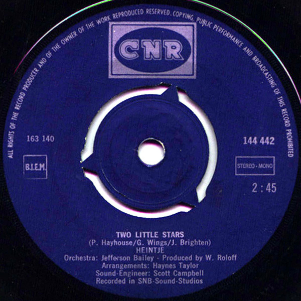 Heintje - I'm Your Little Boy / Two Little Stars 3 Heintje - I'm Your Little Boy / Two Little Stars
