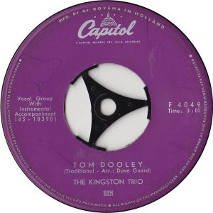 Kingston Trio - Tom Dooley