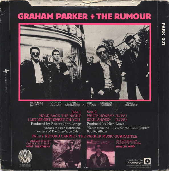 Graham Parker And The Rumour - The Pink Parker 2 Graham Parker And The Rumour - The Pink Parker