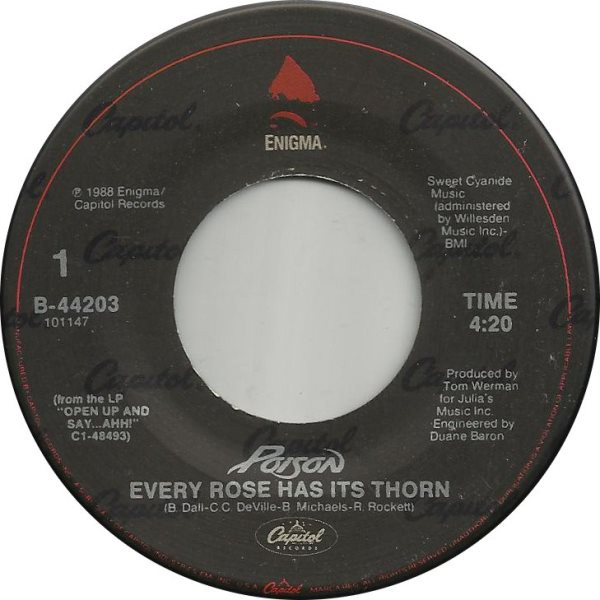 Poison (3) - Every Rose Has Its Thorn 3 Poison (3) - Every Rose Has Its Thorn