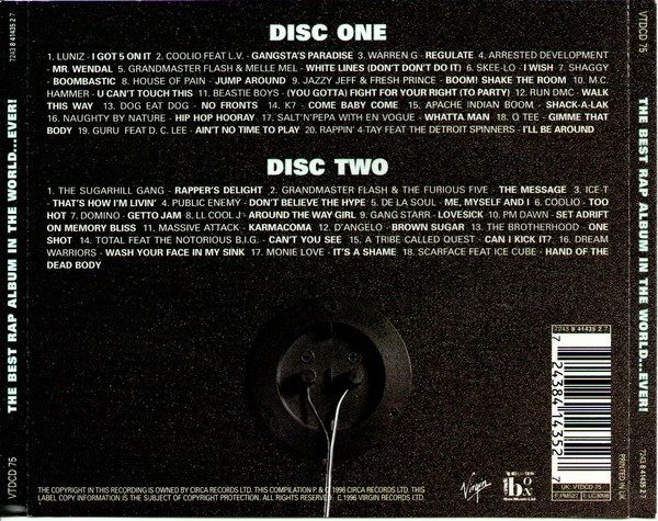 Various - The Best Rap Album In The World...Ever! 2 Various - The Best Rap Album In The World...Ever!