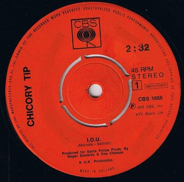 Chicory Tip - I.O.U. 3 Chicory Tip - I.O.U.