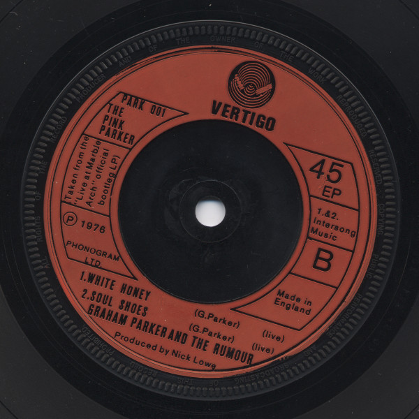 Graham Parker And The Rumour - The Pink Parker 4 Graham Parker And The Rumour - The Pink Parker