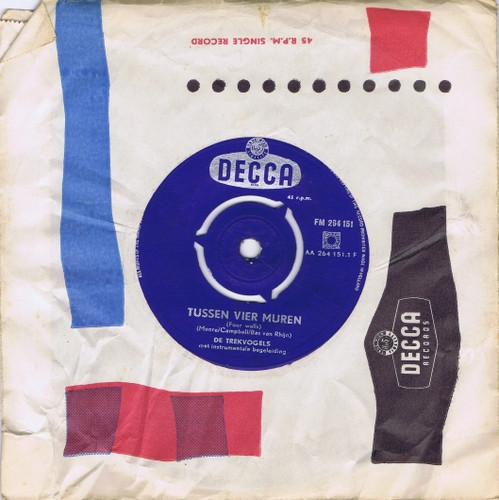 De Trekvogels - Tussen Vier Muren / Op De Steiger 3 De Trekvogels - Tussen Vier Muren / Op De Steiger