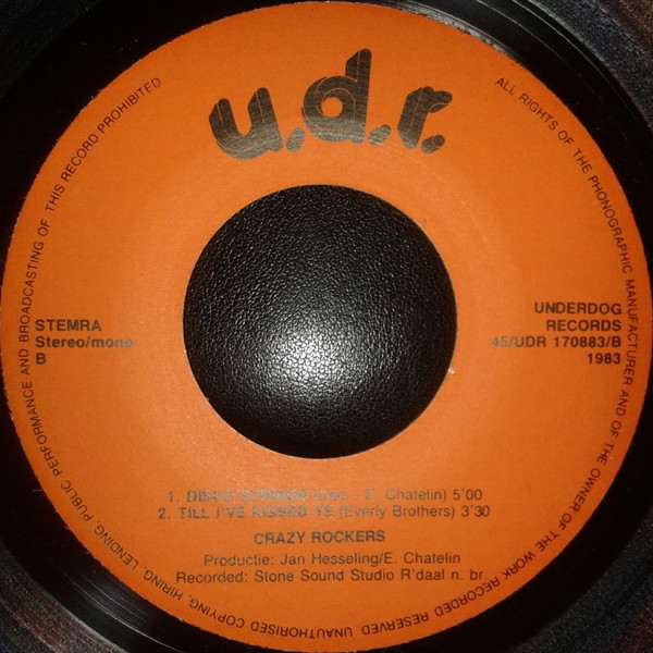 The Crazy Rockers - Stagger Lee / The Wedding 4 The Crazy Rockers - Stagger Lee / The Wedding