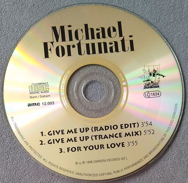 Michael Fortunati - Give Me Up 3 Michael Fortunati - Give Me Up