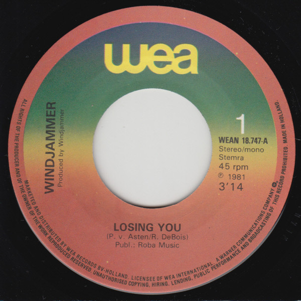 Windjammer (2) - Losing You 3 Windjammer (2) - Losing You