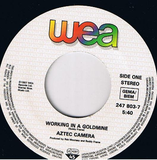 Aztec Camera - Working In A Goldmine 3 Aztec Camera - Working In A Goldmine