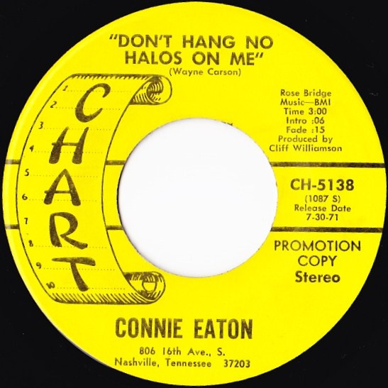 Connie Eaton - Don't Hang No Halos On Me 1 Connie Eaton - Don't Hang No Halos On Me