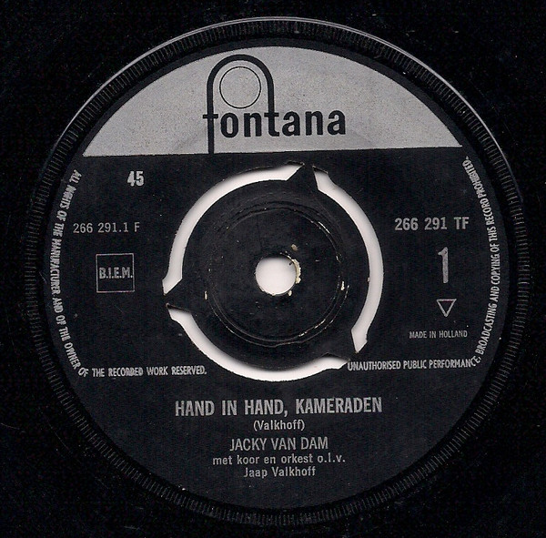 Jacky Van Dam - Hand In Hand, Kameraden / De Twee Veteranen 2 Jacky Van Dam - Hand In Hand, Kameraden / De Twee Veteranen