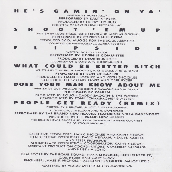 Various - Juice (Original Motion Picture Soundtrack) 5 Various - Juice (Original Motion Picture Soundtrack)