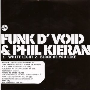 Funk D'Void, Phil Kieran - White Light / Black As You Like