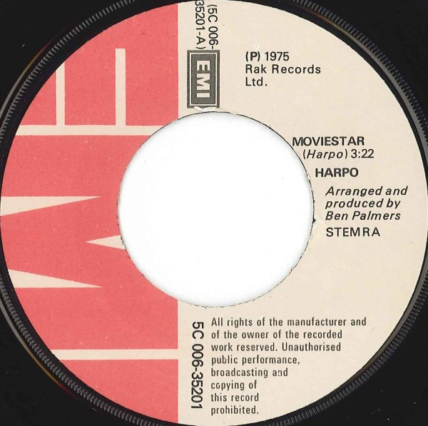 Harpo - Moviestar 3 Harpo - Moviestar