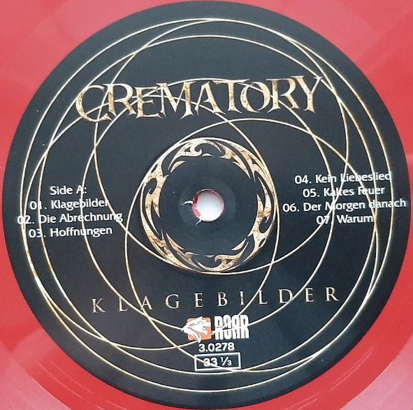 Crematory - Klagebilder 4 Crematory - Klagebilder