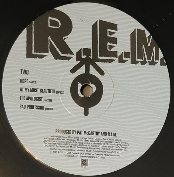 R.E.M. - Up 4 R.E.M. - Up