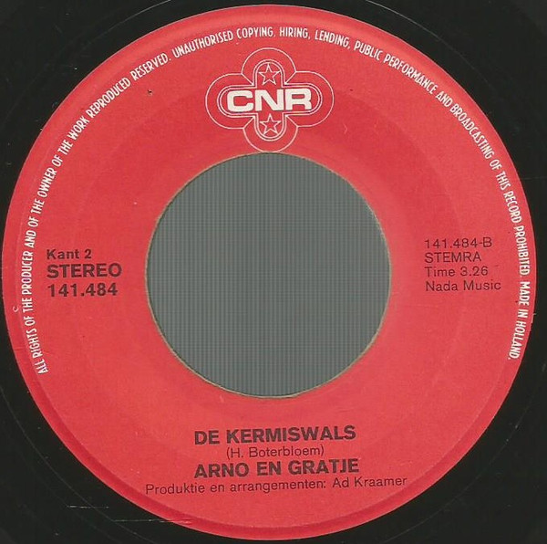 Arno & Gratje - Pappie, Ik Zie Tranen In Uw Ogen 4 Arno & Gratje - Pappie, Ik Zie Tranen In Uw Ogen