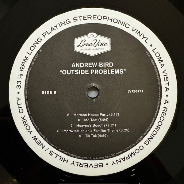 Andrew Bird - Outside Problems 4 Andrew Bird - Outside Problems