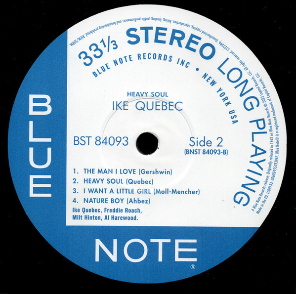 Ike Quebec - Heavy Soul 4 Ike Quebec - Heavy Soul