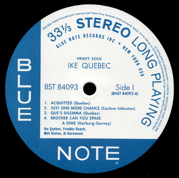 Ike Quebec - Heavy Soul 3 Ike Quebec - Heavy Soul