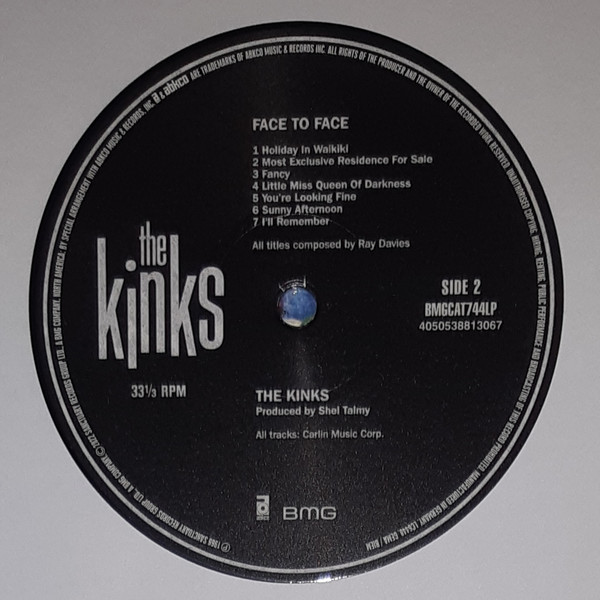 The Kinks - Face To Face 4 The Kinks - Face To Face
