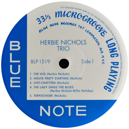 Herbie Nichols Trio - Herbie Nichols Trio 5 Herbie Nichols Trio - Herbie Nichols Trio