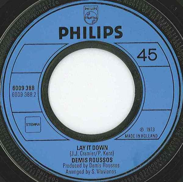Demis Roussos - My Friend The Wind / Lay It Down 4 Demis Roussos - My Friend The Wind / Lay It Down