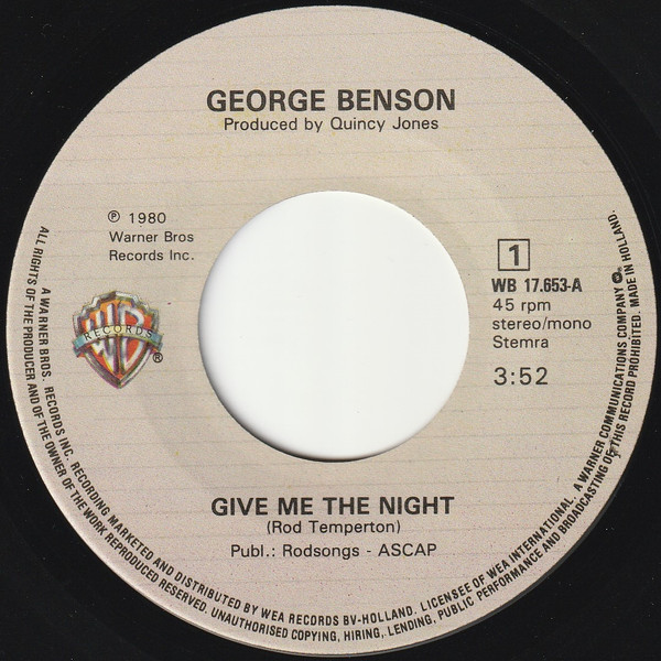 George Benson - Give Me The Night 3 George Benson - Give Me The Night