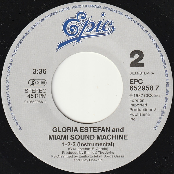 Miami Sound Machine - 123 4 Miami Sound Machine - 123