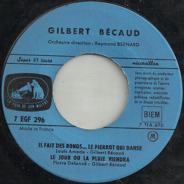 Gilbert Bécaud - La Ville 4 Gilbert Bécaud - La Ville