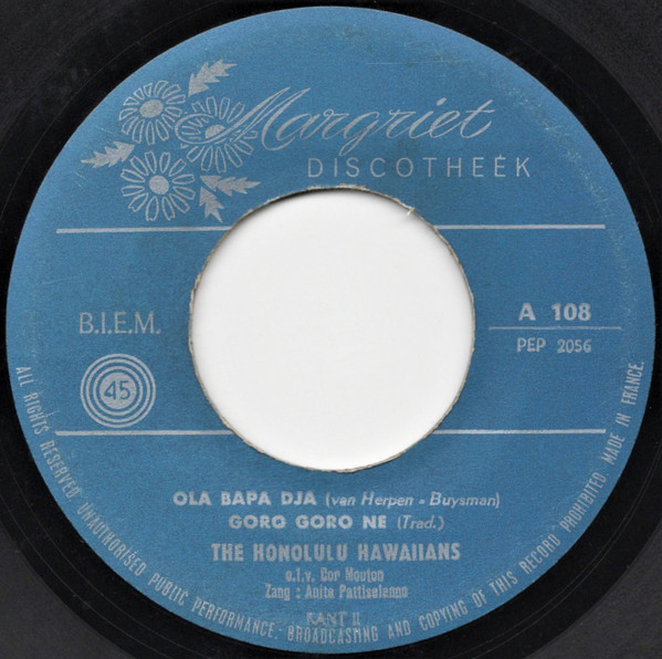 The Honolulu Hawaiians - Hawaiianmuziek 4 The Honolulu Hawaiians - Hawaiianmuziek