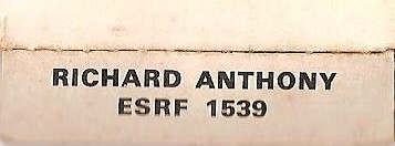 Richard Anthony (2) - Ce Monde 3 Richard Anthony (2) - Ce Monde