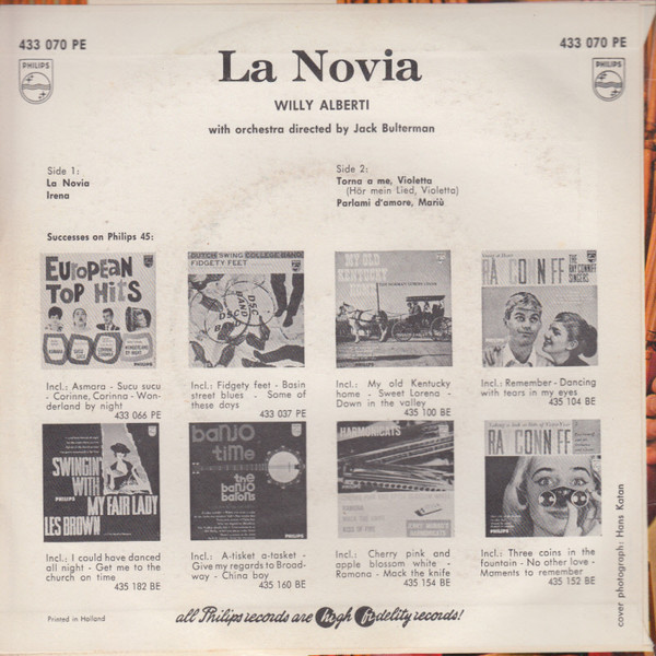 Willy Alberti - La Novia 2 Willy Alberti - La Novia
