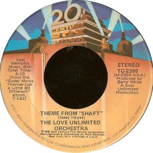 Love Unlimited Orchestra - Theme From 'Shaft' / Theme From 'Superman'