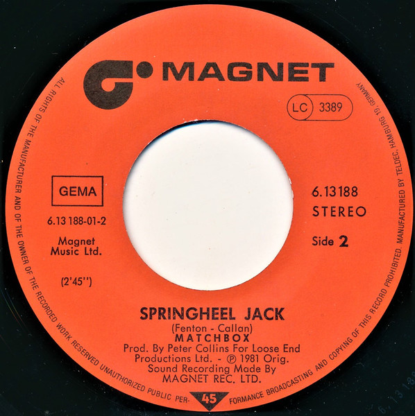 Matchbox (3) - Love's Made A Fool Of You 4 Matchbox (3) - Love's Made A Fool Of You