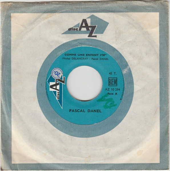 Pascal Danel - Comme Une Enfant 3 Pascal Danel - Comme Une Enfant