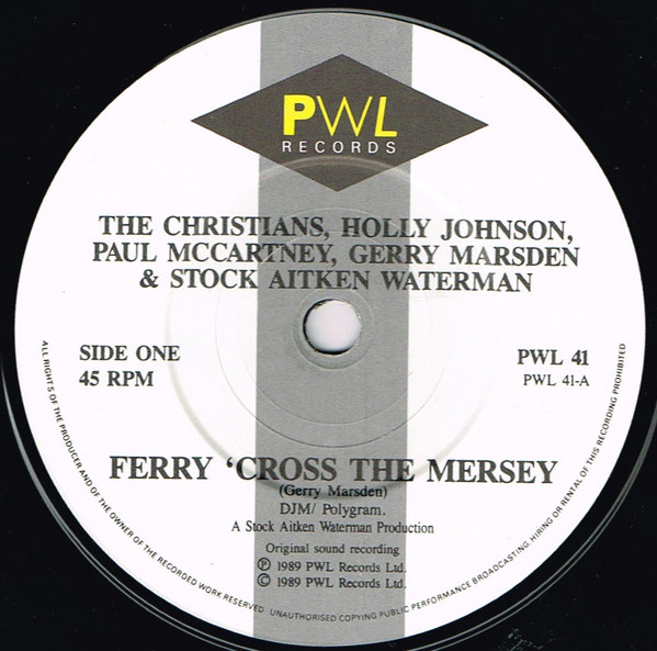 The Christians, Holly Johnson, Paul McCartney, Gerry Marsden, Stock, Aitken & Waterman - Ferry 'Cross The Mersey 3 The Christians, Holly Johnson, Paul McCartney, Gerry Marsden, Stock, Aitken & Waterman - Ferry 'Cross The Mersey