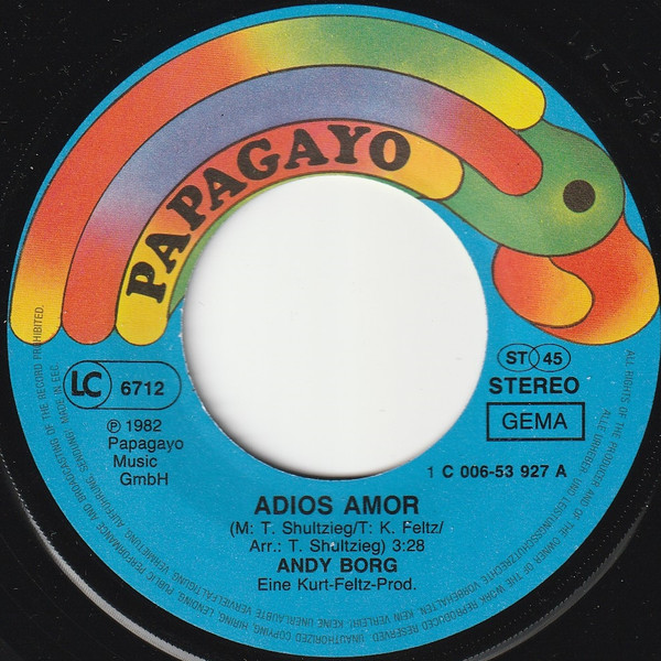 Andy Borg - Adios Amor 3 Andy Borg - Adios Amor