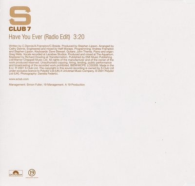 S Club 7 - Have You Ever 3 S Club 7 - Have You Ever