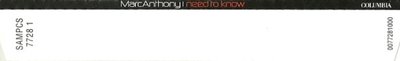 Marc Anthony - I Need To Know 3 Marc Anthony - I Need To Know