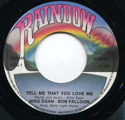 Mike Egan (3), Bob Falloon - Tell Me That You Love Me 2 Mike Egan (3), Bob Falloon - Tell Me That You Love Me