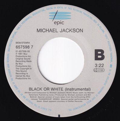 Michael Jackson - Black Or White 4 Michael Jackson - Black Or White - Afbeelding 4