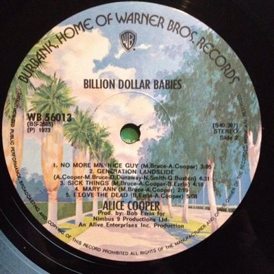 Alice Cooper - Billion Dollar Babies